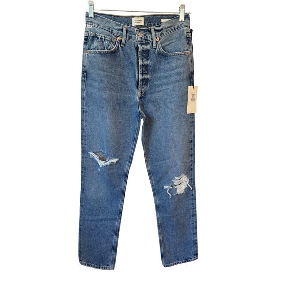 CITIZENS OF HUMANITY NWT Sabine High Rise Straight Leg Jeans in Gretta Size 26 - Picture 11 of 12